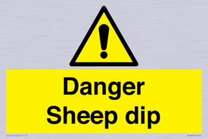 Danger Sheep dip